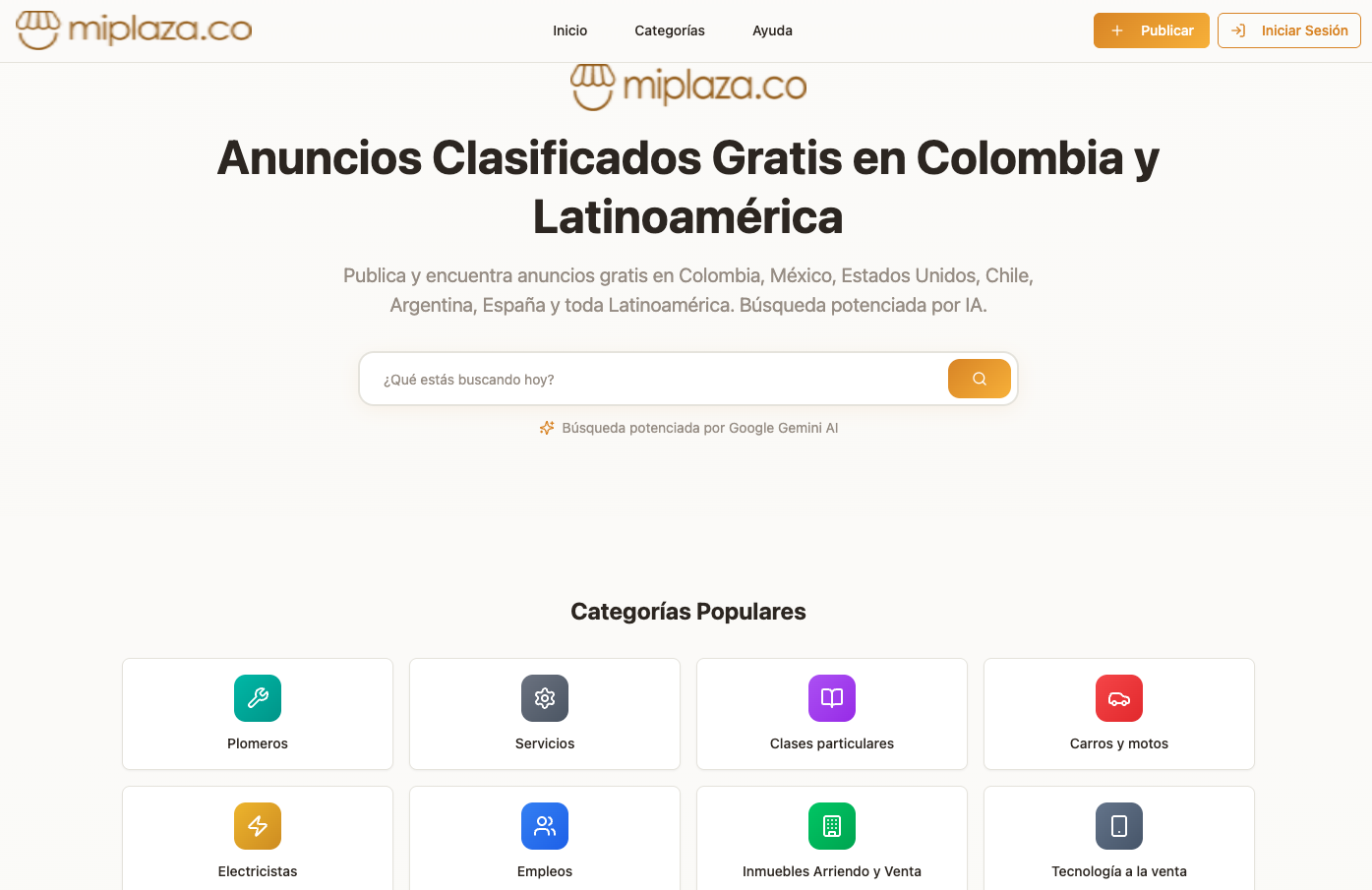 La nueva era de MiPlaza.co : Inteligencia Artificial para conectar a Colombia
