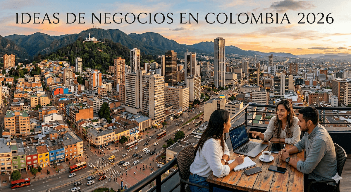 ideas de negocio en Colombia 2026