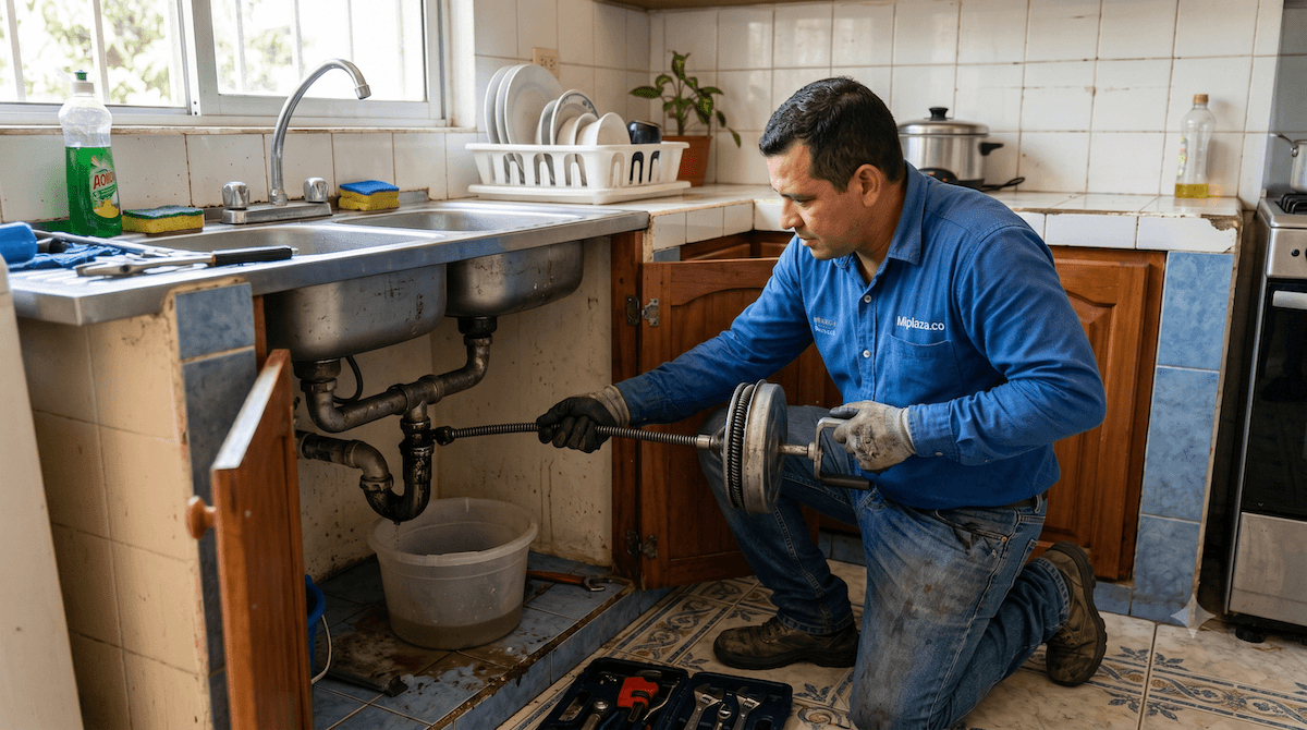 cuanto cuesta destapar cañeria